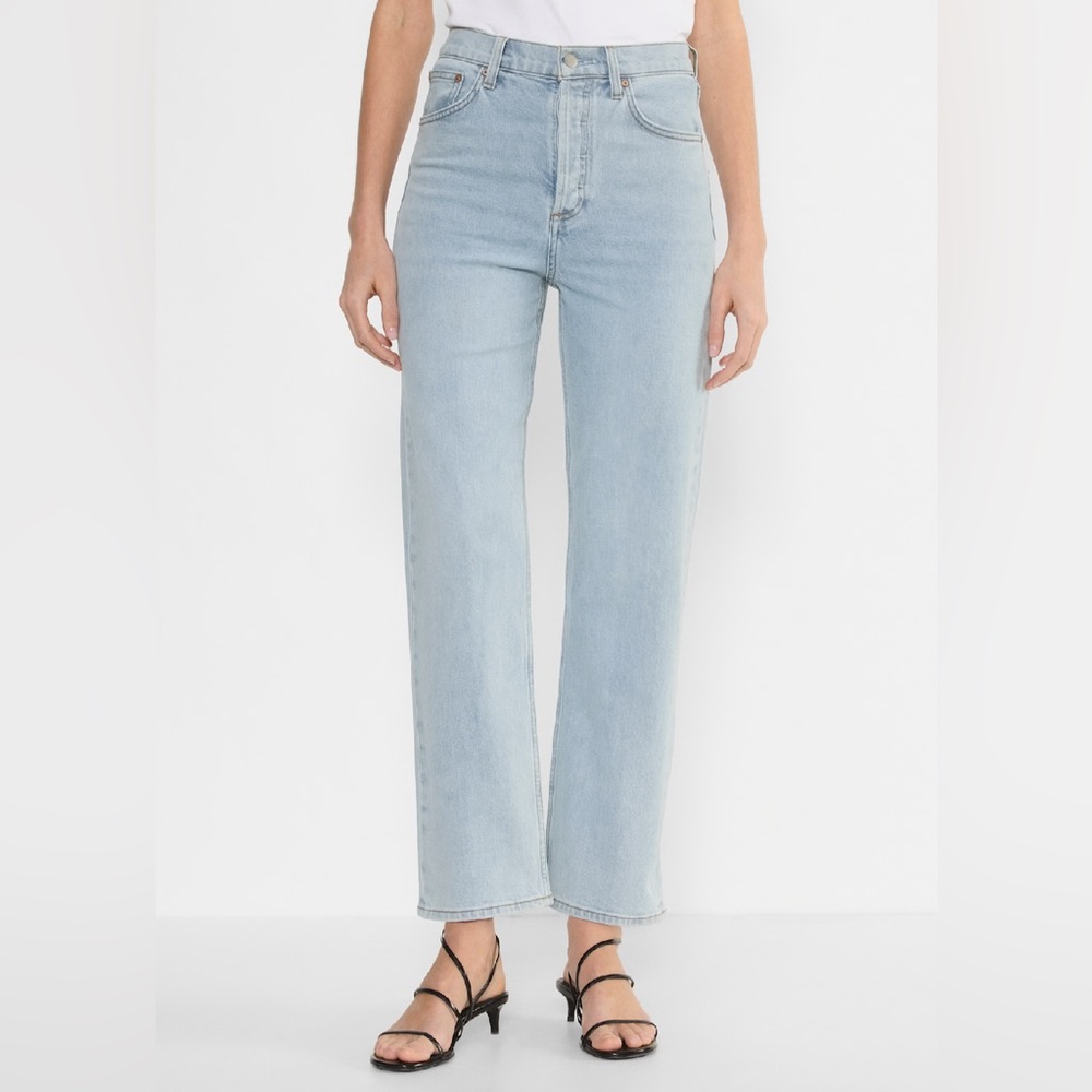 Denim Forum The Arlo High Rise Straight Size 26